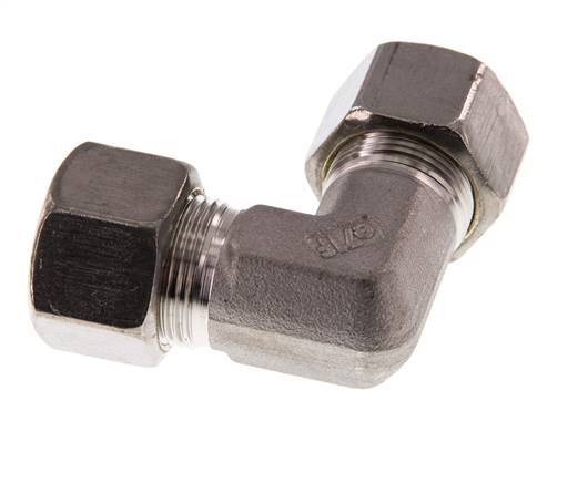 16S Edelstahl 90 Grad Winkelverschraubung 400 Bar DIN 2353