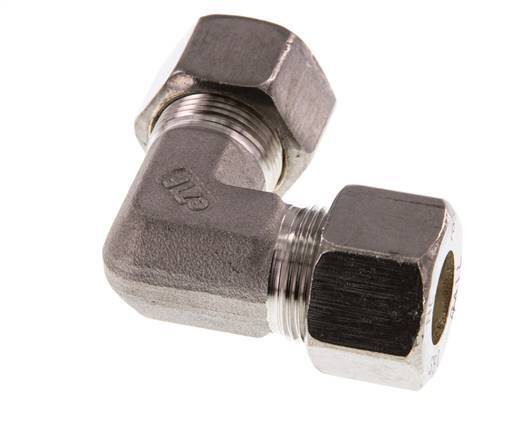 16S Edelstahl 90 Grad Winkelverschraubung 400 Bar DIN 2353