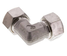 18L Edelstahl 90 Grad Winkelverschraubung 315 Bar DIN 2353