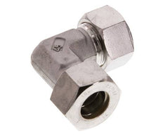 18L Edelstahl 90 Grad Winkelverschraubung 315 Bar DIN 2353