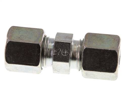 8S Zinc plated Steel Straight Cutting Ring 630 Bar DIN 2353 [2 Pieces]