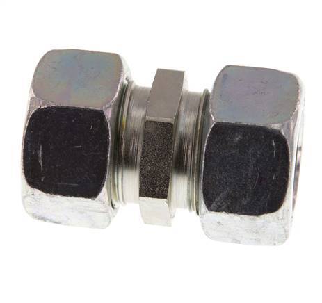 22L Verzinkter Stahl Gerader Schneidring 160 Bar DIN 2353