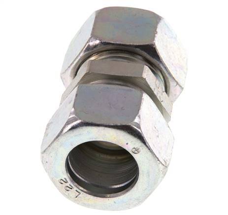 22L Verzinkter Stahl Gerader Schneidring 160 Bar DIN 2353