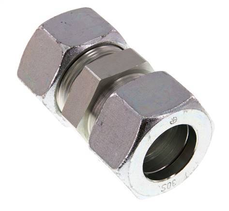 30S Verzinkter Stahl Gerader Schneidring 400 Bar DIN 2353