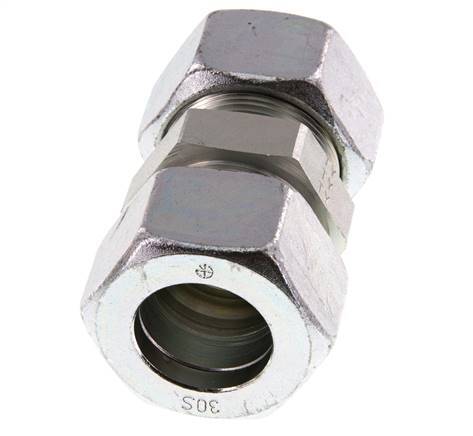 30S Verzinkter Stahl Gerader Schneidring 400 Bar DIN 2353