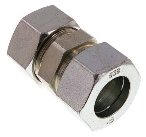 38S Verzinkter Stahl Gerader Schneidring 315 Bar DIN 2353