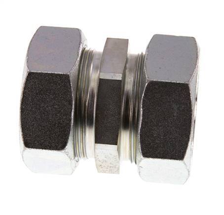 42L Verzinkter Stahl Gerader Schneidring 160 Bar DIN 2353