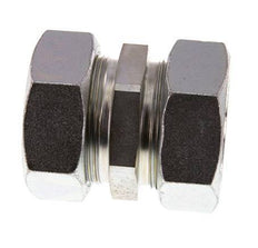 42L Verzinkter Stahl Gerader Schneidring 160 Bar DIN 2353