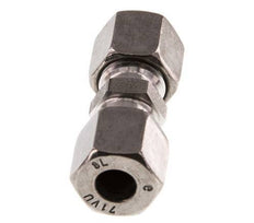 8L Edelstahl gerade Schneidring 315 Bar DIN 2353