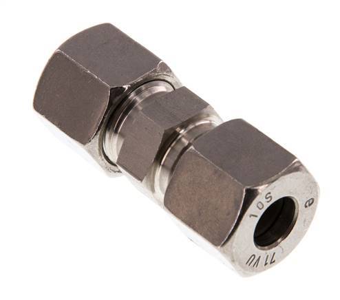 10S Edelstahl gerade Schneidring 630 Bar DIN 2353