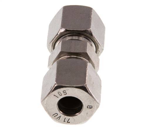 10S Edelstahl gerade Schneidring 630 Bar DIN 2353