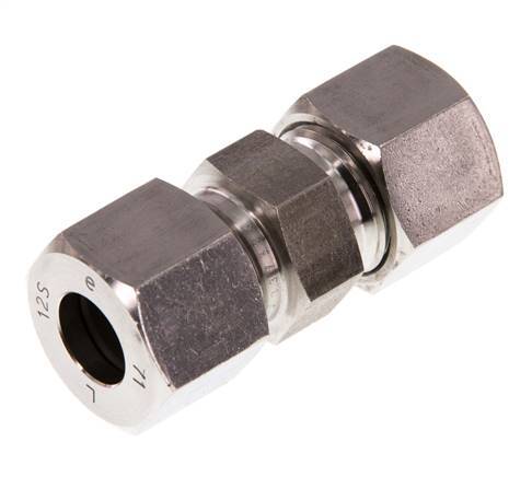 12S Edelstahl gerade Schneidring 630 Bar DIN 2353