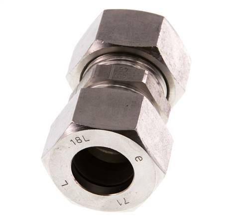 18L Edelstahl gerade Schneidring 315 Bar DIN 2353