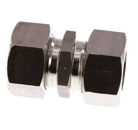 22L Edelstahl gerade Schneidring 160 Bar DIN 2353