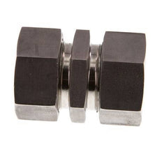 28L Edelstahl gerade Schneidring 160 Bar DIN 2353