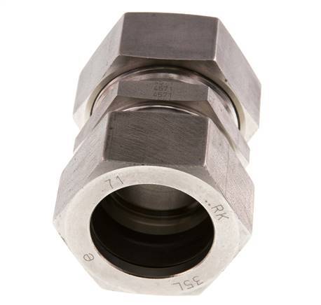 35L Edelstahl gerade Schneidring 160 Bar DIN 2353