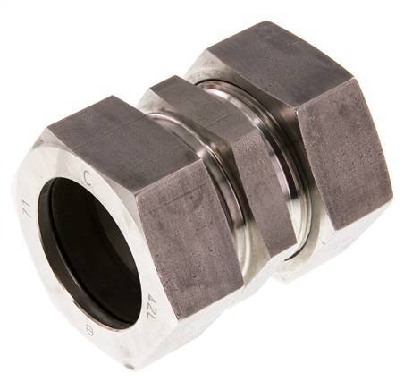 42L Edelstahl gerade Schneidring 160 Bar DIN 2353