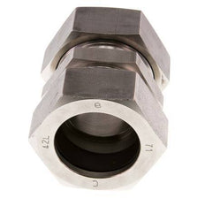 42L Edelstahl gerade Schneidring 160 Bar DIN 2353