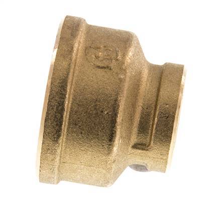 G 1'' x G 1/2'' Messing Rundmuffe 16 bar