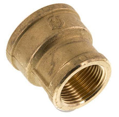 G 1'' x G 3/4'' Messing Rundmuffe 16 bar