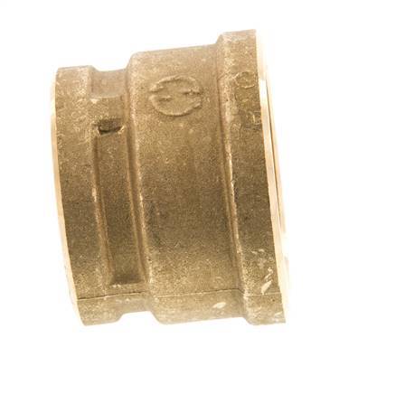 G 1 1/2'' x G 1 1/4'' Messing Rundmuffe 16 bar