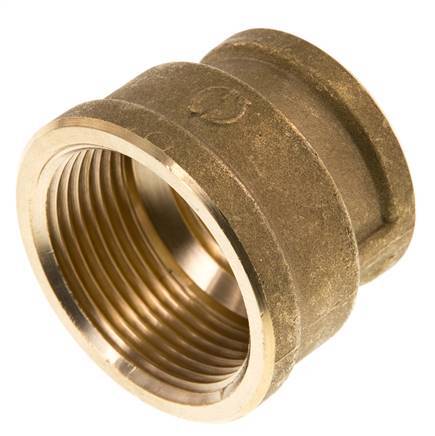 G 1 1/4'' x G 1'' Messing Rundmuffe 16 bar