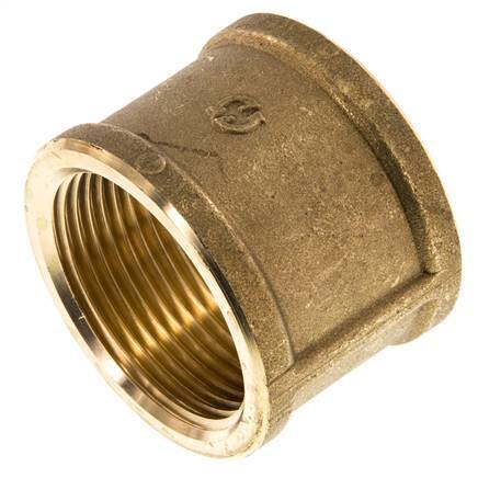 G 1 1/4'' Messing Rundbuchse 16 bar