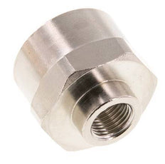 G 1/2'' x G 1/8'' Messing vernickelt Muffe 16 bar