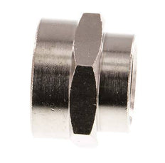 G 3/4'' x G 1/2'' Messing vernickelt Muffe 16 bar