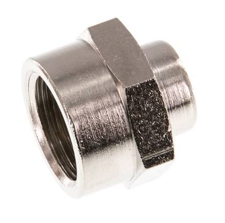 G 3/8'' x G 1/8'' Nickel plated Brass Socket 16 Bar [2 Pieces]