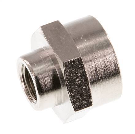 G 3/8'' x G 1/8'' Nickel plated Brass Socket 16 Bar [2 Pieces]