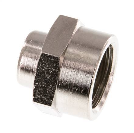 G 3/8'' x G 1/8'' Nickel plated Brass Socket 16 Bar [2 Pieces]