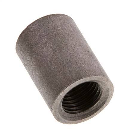 Rp 1/4'' x 18.5mm Steel Welding Socket 40 Bar DIN 2986 - 25mm [10 Pieces]