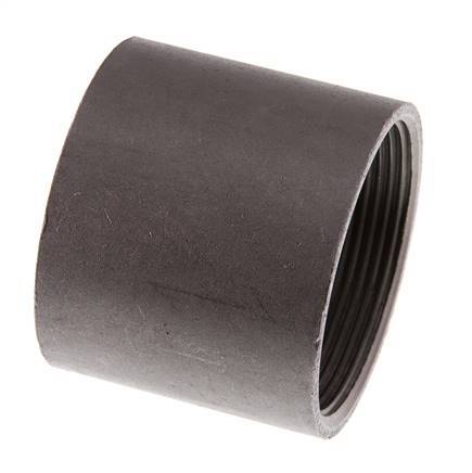 Rp 2'' x 66.3mm Steel Welding Socket 40 Bar DIN 2986 - 56mm [2 Pieces]