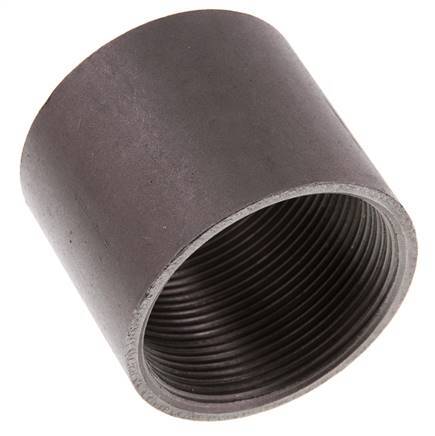 Rp 2'' x 66.3mm Steel Welding Socket 40 Bar DIN 2986 - 56mm [2 Pieces]