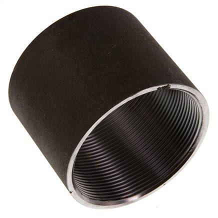 Rp 2 1/2'' x 82mm Stahlschweißmuffe 40 Stange DIN 2986 - 65mm