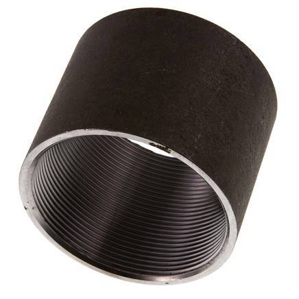 Rp 2 1/2'' x 82mm Steel Welding Socket 40 Bar DIN 2986 - 65mm