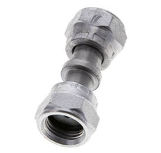 UNF 9/16''-18 Verzinkter Stahl Muffe ORFS mit Überwurfmutter 630 Bar - Hydraulisch