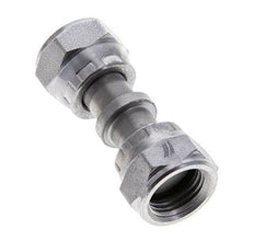 UNF 9/16''-18 Verzinkter Stahl Muffe ORFS mit Überwurfmutter 630 Bar - Hydraulisch