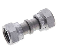 UN 11/16''-16 Verzinkter Stahl Muffe ORFS mit Überwurfmutter 630 Bar - Hydraulisch