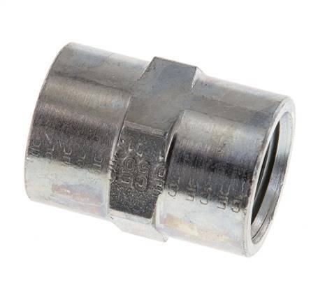 1/2'' NPT Zinc plated Steel Socket 210 Bar - Hydraulic