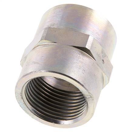 G 1'' Zinc plated Steel Socket 160 Bar - Hydraulic