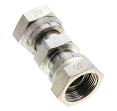 UN 1-7/16''-12 Verzinkter Stahl Muffe ORFS mit Überwurfmutter 400 Bar - Hydraulisch
