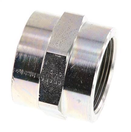 G 1 1/2'' Verzinkter Stahl Muffe 160 Stange - Hydraulisch