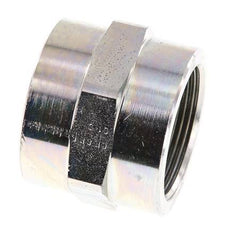 G 1 1/2'' Verzinkter Stahl Muffe 160 Stange - Hydraulisch