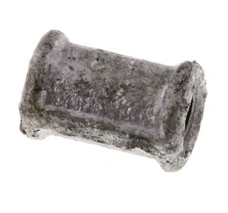 Rp 1/8'' Zinc plated Cast iron Round Socket 25 Bar [2 Pieces]