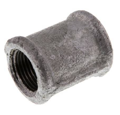 Rp 3/8'' Zinc plated Cast iron Round Socket 25 Bar [5 Pieces]