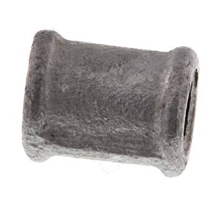 Rp 3/8'' Zinc plated Cast iron Round Socket 25 Bar [5 Pieces]