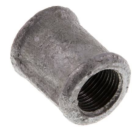 Rp 3/8'' Zinc plated Cast iron Round Socket 25 Bar [5 Pieces]