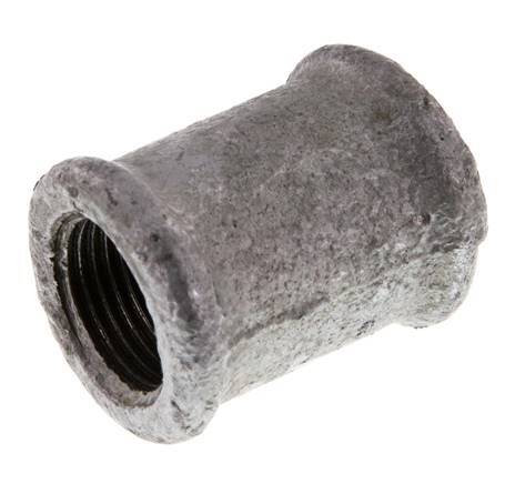 Rp 3/8'' Zinc plated Cast iron Round Socket 25 Bar [5 Pieces]
